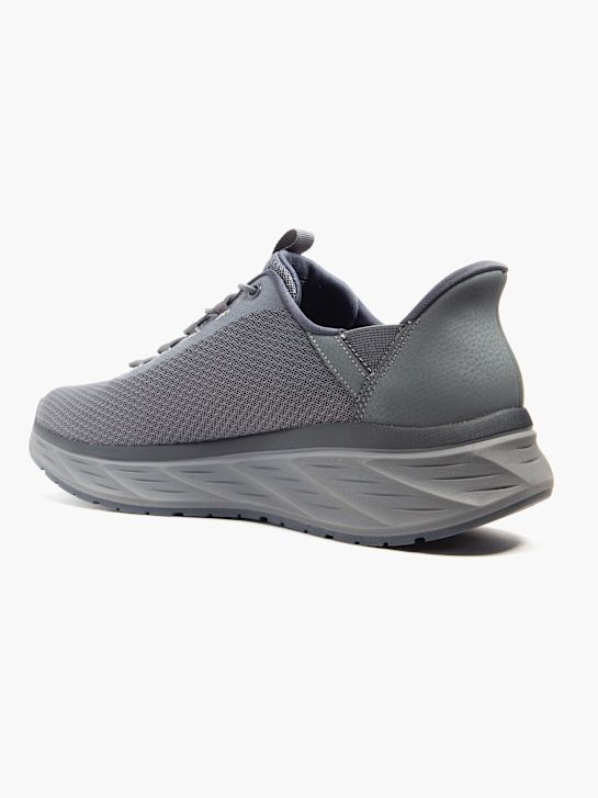 skechers venture ride swift fit slip-on trainer grey deichmann