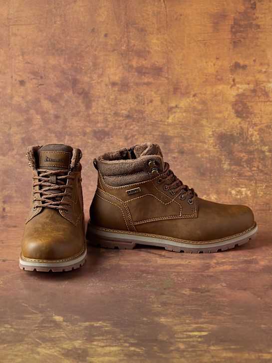 landrover lace-up boot brown deichmann