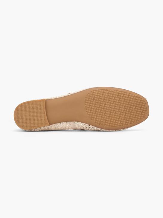 graceland mary jane ballet flat beige deichmann