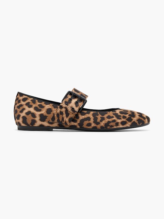 graceland mary jane ballet flat brown deichmann