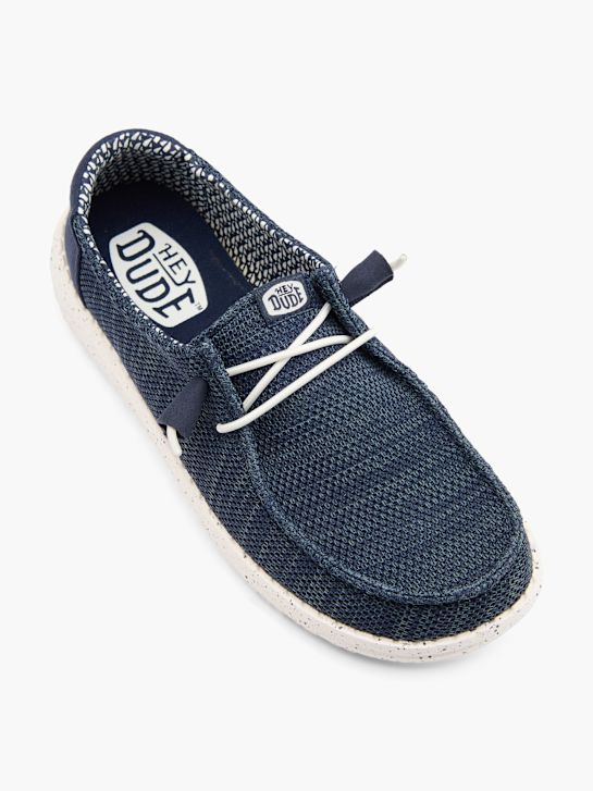 heydude wendy moccasin blue deichmann
