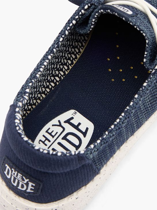 heydude wendy moccasin blue deichmann