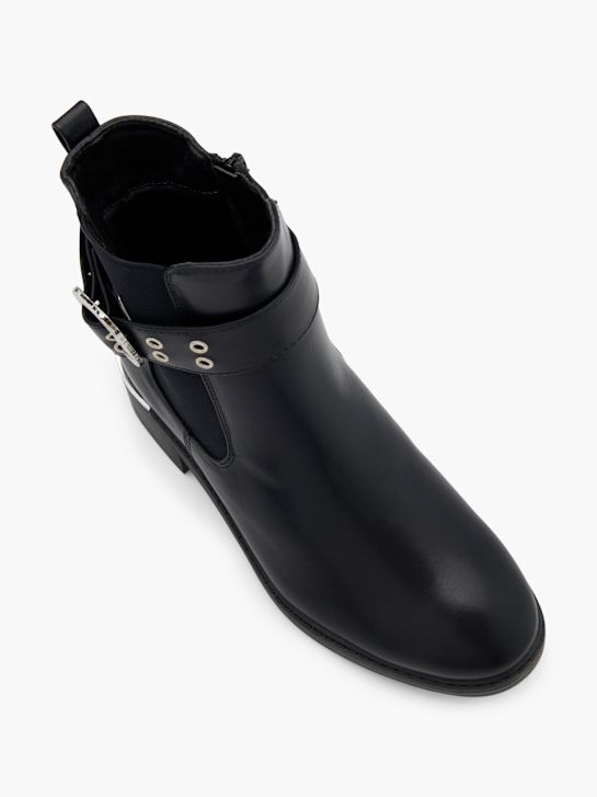 graceland heeled chelsea boot black deichmann