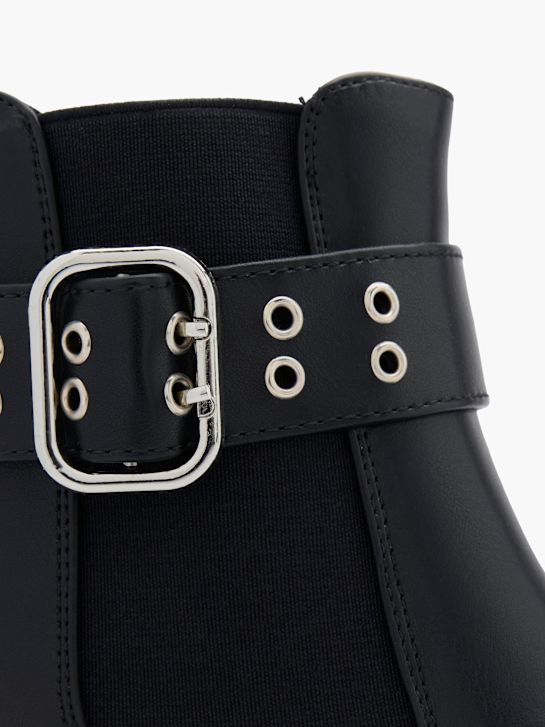 graceland heeled chelsea boot black deichmann