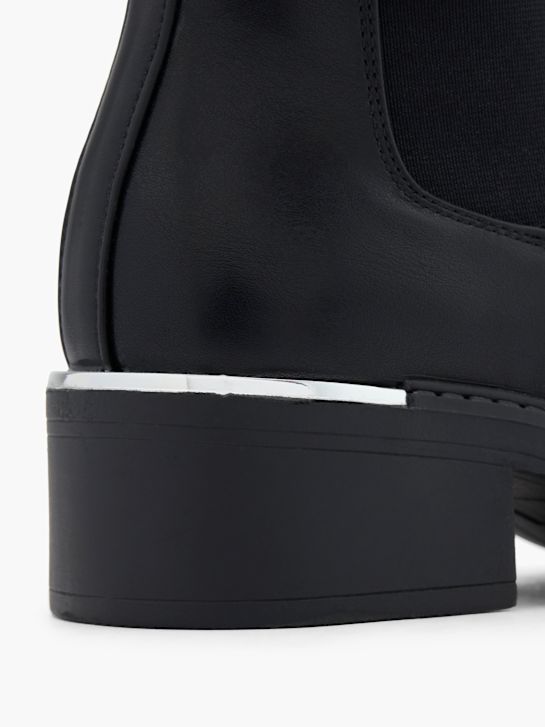 graceland heeled chelsea boot black deichmann