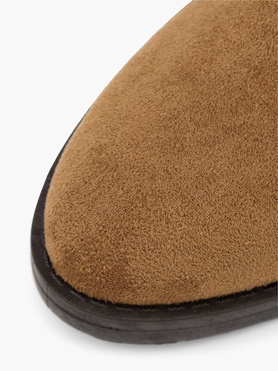 graceland heeled chelsea boot brown deichmann