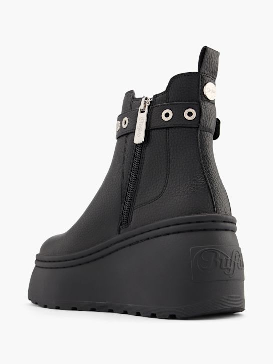 buffalo heeled chelsea boot black deichmann