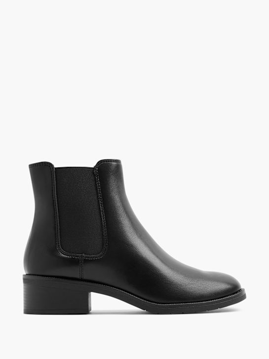 graceland heeled chelsea boot black deichmann