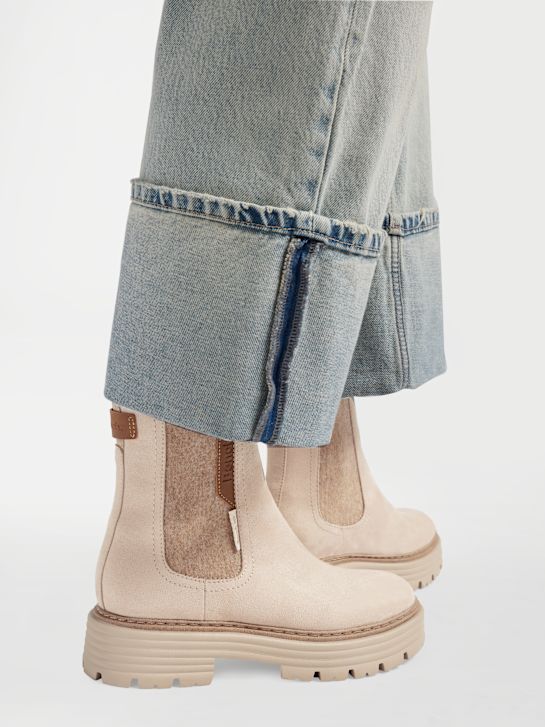 bench chelsea boot beige deichmann