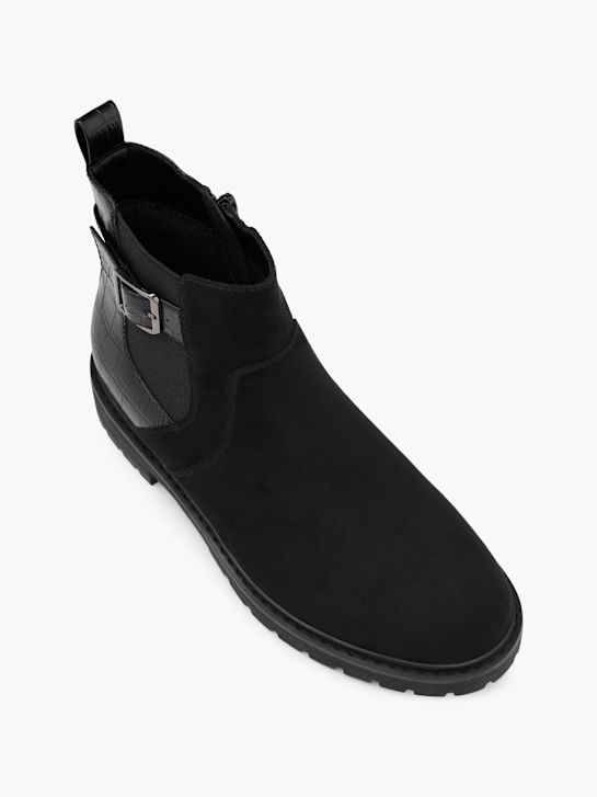 graceland heeled chelsea boot black deichmann