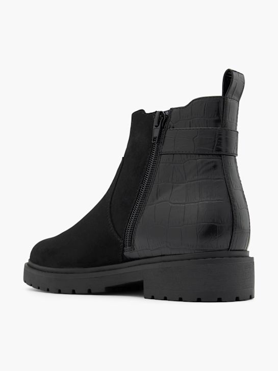 graceland heeled chelsea boot black deichmann