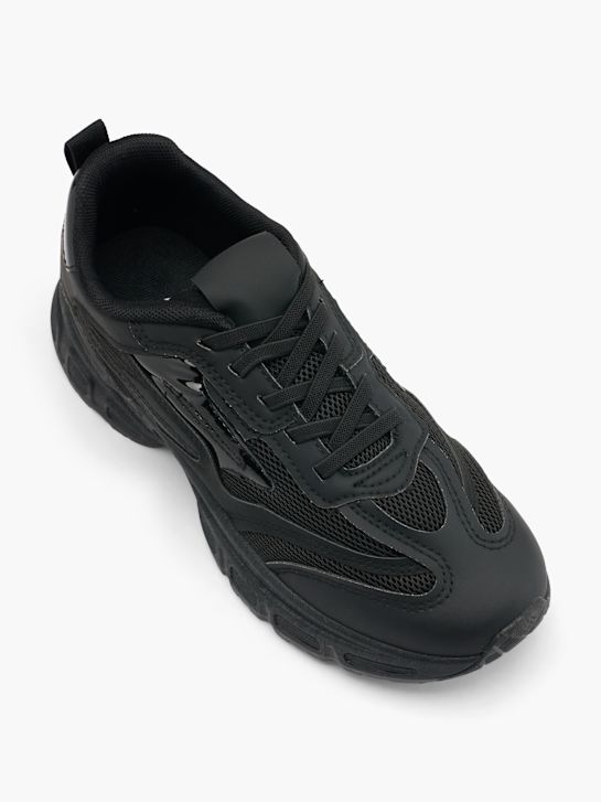 graceland chunky trainer black deichmann