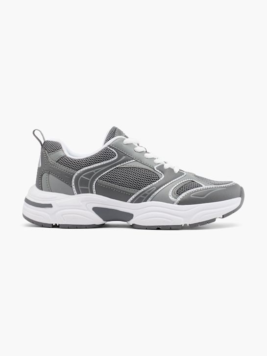 graceland chunky trainer grey deichmann