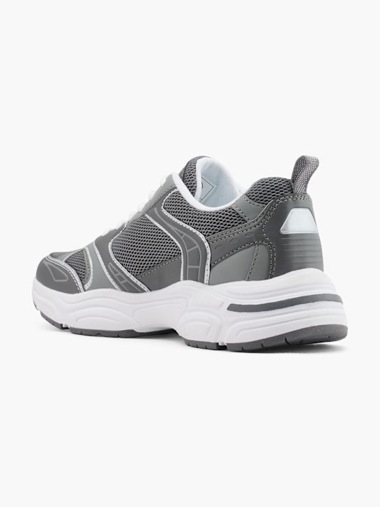 graceland chunky trainer grey deichmann