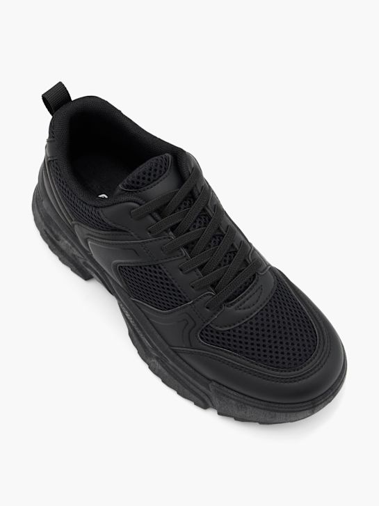 graceland chunky trainer black deichmann