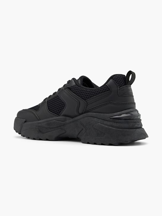 graceland chunky trainer black deichmann
