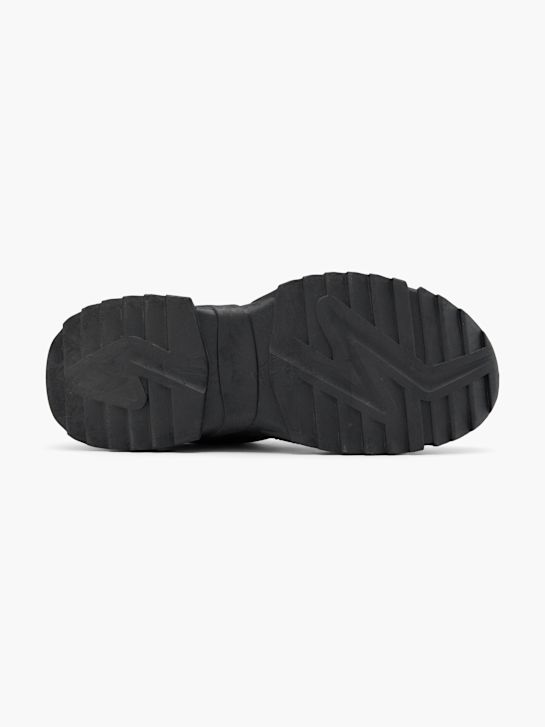 graceland chunky trainer black deichmann