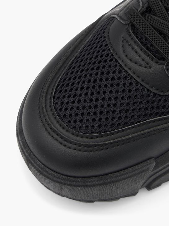 graceland chunky trainer black deichmann