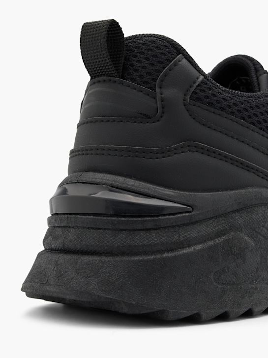 graceland chunky trainer black deichmann