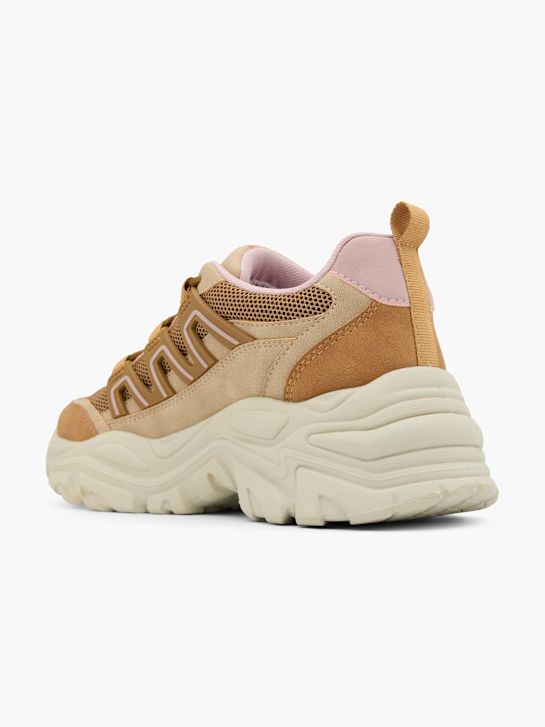 graceland chunky trainer beige deichmann