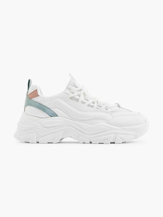 graceland chunky trainer white deichmann