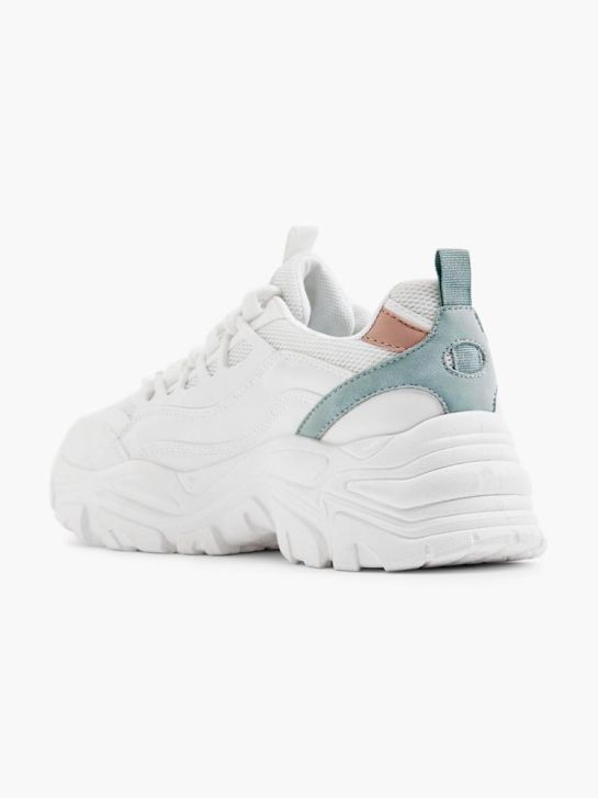 graceland chunky trainer white deichmann