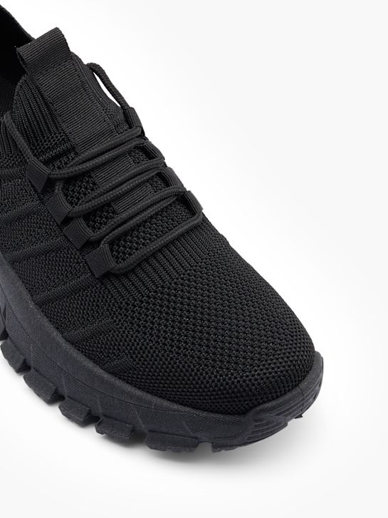 graceland chunky trainer black deichmann