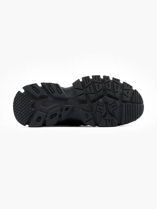graceland chunky trainer black deichmann