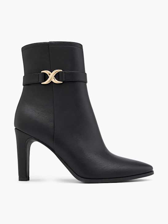 catwalk classic ankle boot black deichmann