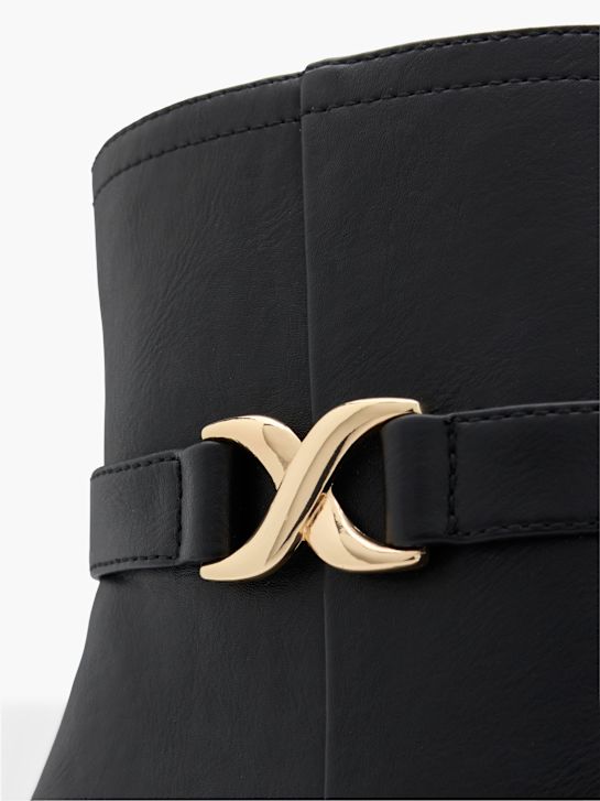catwalk classic ankle boot black deichmann