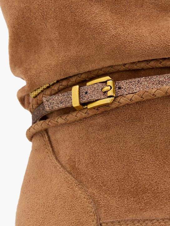graceland classic ankle boot brown deichmann