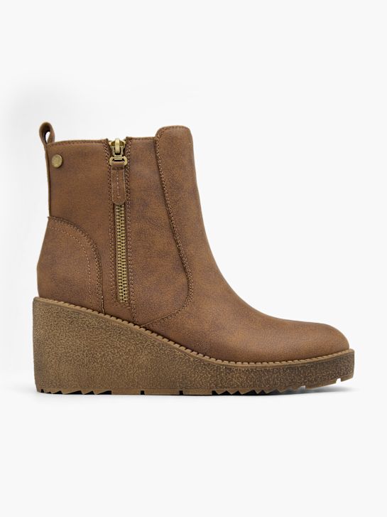 graceland classic ankle boot taupe deichmann