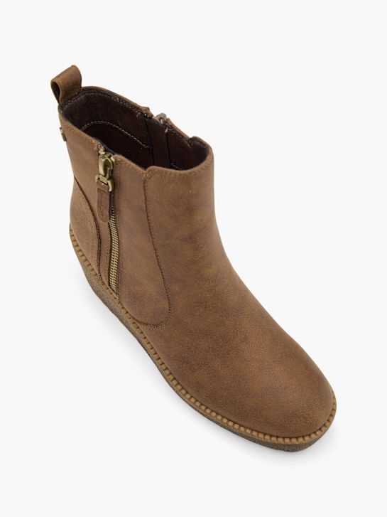 graceland classic ankle boot taupe deichmann