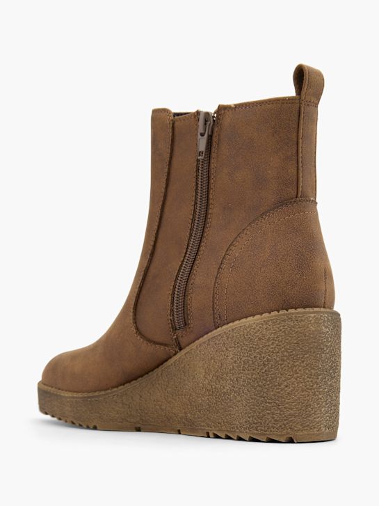 graceland classic ankle boot taupe deichmann