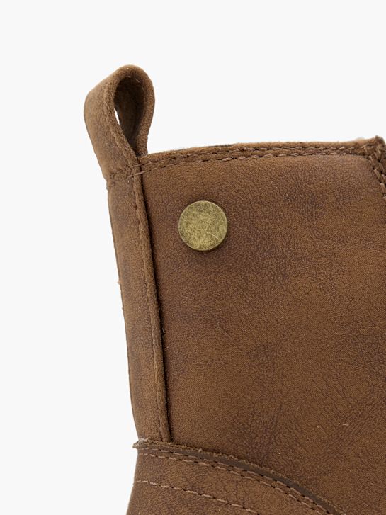 graceland classic ankle boot taupe deichmann