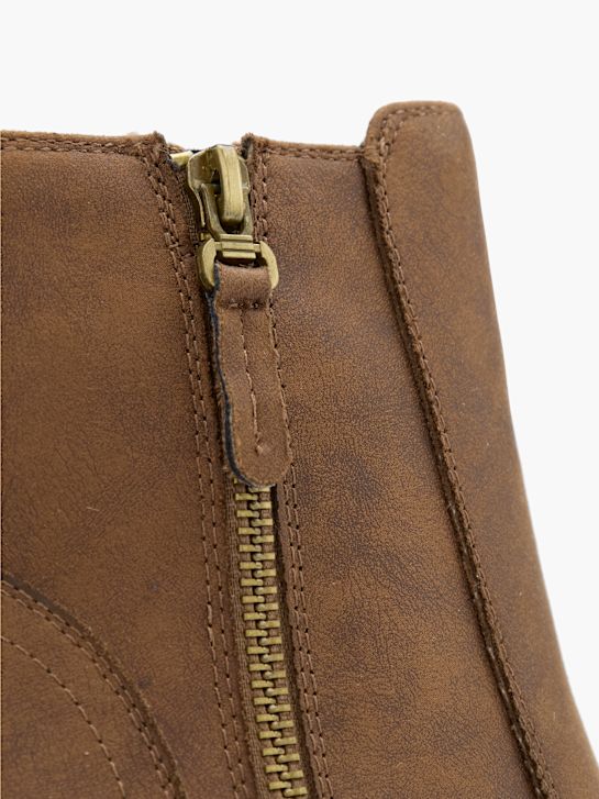 graceland classic ankle boot taupe deichmann