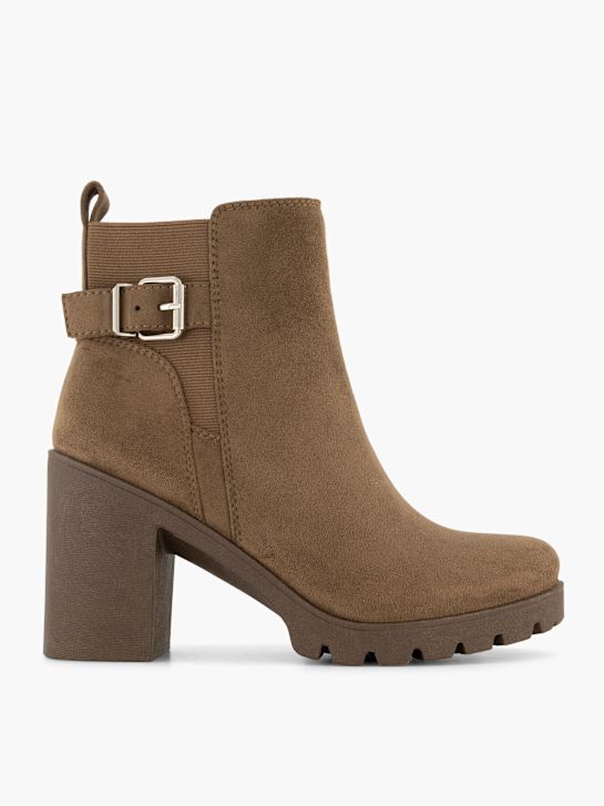 graceland classic ankle boot brown deichmann