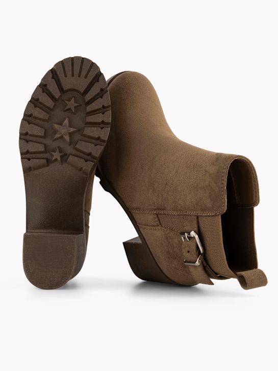 graceland classic ankle boot brown deichmann