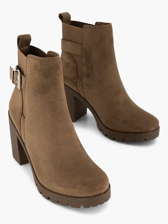 graceland classic ankle boot brown deichmann