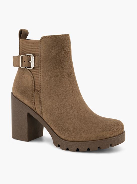 graceland classic ankle boot brown deichmann
