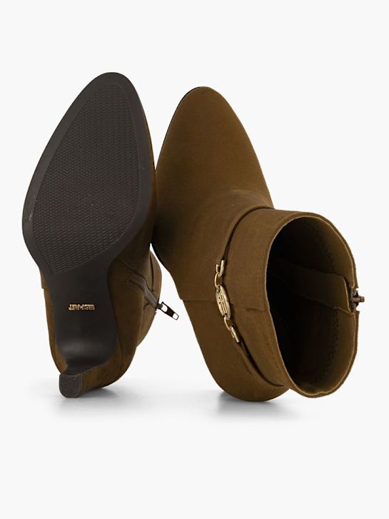 esprit classic ankle boot cognac deichmann