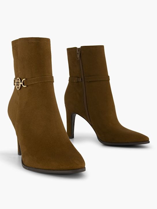 esprit classic ankle boot cognac deichmann
