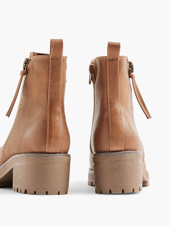 graceland classic ankle boot brown deichmann