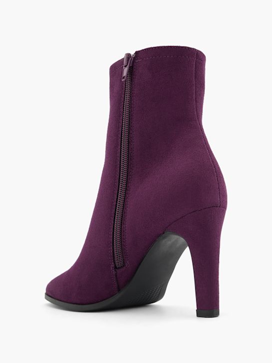 catwalk classic ankle boot purple deichmann
