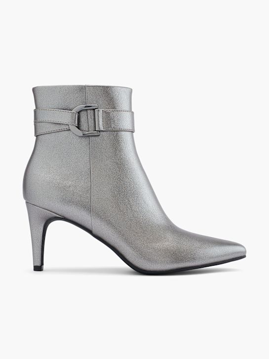 catwalk classic ankle boot silver deichmann
