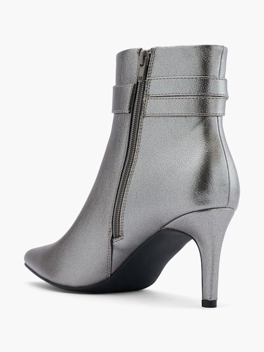 catwalk classic ankle boot silver deichmann