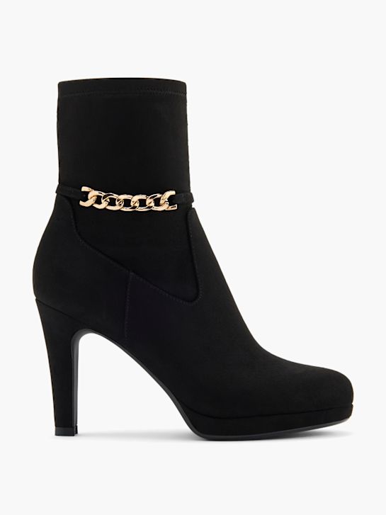 catwalk classic ankle boot black deichmann