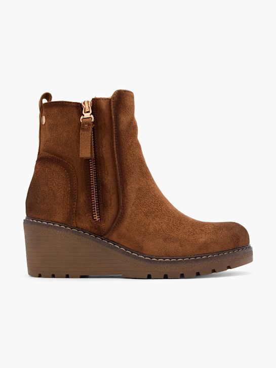 graceland classic ankle boot brown deichmann