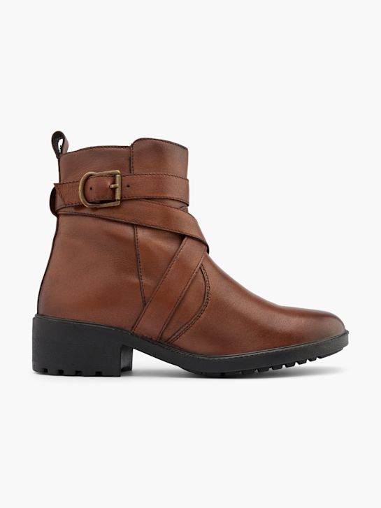 5th avenue classic ankle boot cognac deichmann