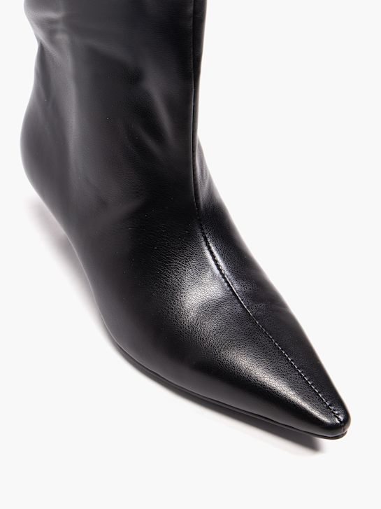catwalk knee high boot black deichmann